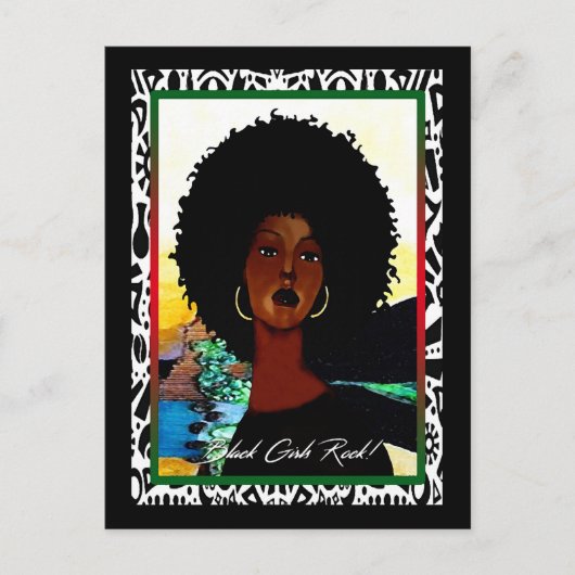 Black Girls Rock! Briefkaart (Voorkant)