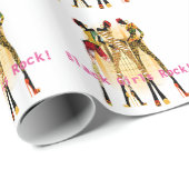 Black Girls Rock! Cadeaupapier (Rol Hoek)