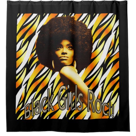 Black Girls Rock! Douchegordijn (Voorkant)