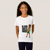 Black Girls Rock Jamaican Junior T-shirt (Voorkant volledig)