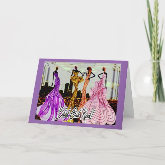 Black Girls Rock! Kaart (Voorkant)