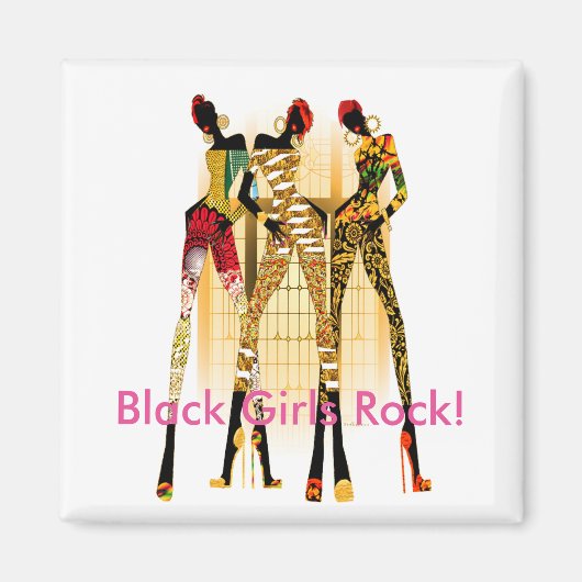 Black Girls Rock! Magneet (Voorkant)