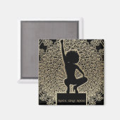 Black Girls Rock! Magneet (Voorkant / Achterkant)