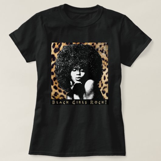 Black Girls Rock! T-shirt (Design voorkant)