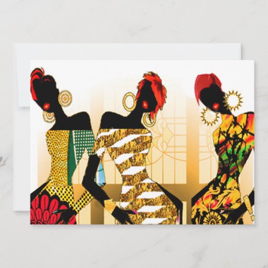Black Girls Rock Wenskaart (Voorkant)