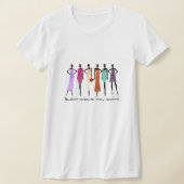 Black Girls You Rock T-shirt (Laagn)