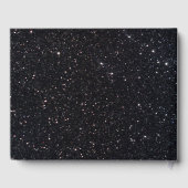 Black Glitter Diamond Hearts Gastenboek (Achterkant)