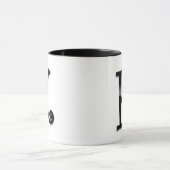 Black Gloss Monogram - K Mok (Midden)