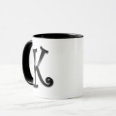 Black Gloss Monogram - K Mok (Voorkant links)