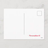 "Black Gnat" klassieke vliegvisserij, vliegende ku Feestdagenkaart (Achterkant)