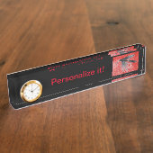 "Black Gnat" wet fly, fly tying and fish art. Naambordje (Zijkant)