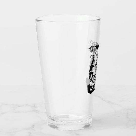Black Goat Corrupt Trinity Crest Glas (Rechts)