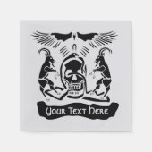 Black Goat Corrupt Trinity Crest Servet (Voorkant)