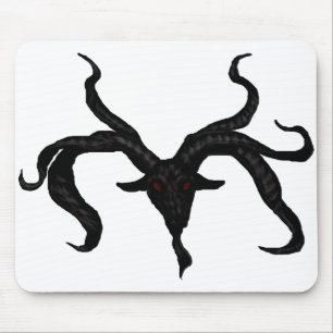 Black Goat Demon Mousepad Muismat