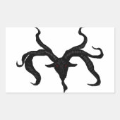 Black Goat Demon sticker (Voorkant)