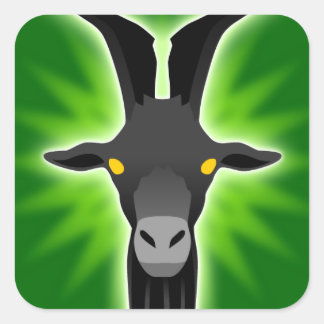 Black Goat sticker