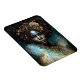 Black Goddess Fantasy Art Magneet (Rechterzijde)