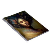 Black Goddess Fantasy Art Notitieboek (Rechterzijde)