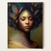 Black Goddess Fantasy Art Planner (Achterkant)