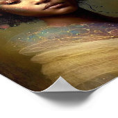 Black Goddess Fantasy Art Poster (Hoek)