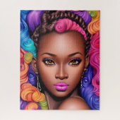 Black Goddess Legpuzzel (Verticaal)