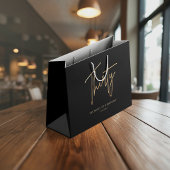 Black & Gold 30e verjaardagsfeestje Groot Cadeauzakje
