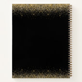 Black Gold 4 Photo Afstuderen Guest Notitieboek (Achterkant)