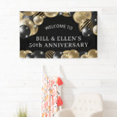 Black Gold 50e Jubileum Welkom Spandoek (Insitu)