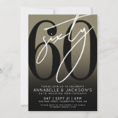 Black Gold 60e Jubileum Kaart (Voorkant)