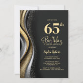 Black Gold 65ste verparty Kaart (Voorkant)