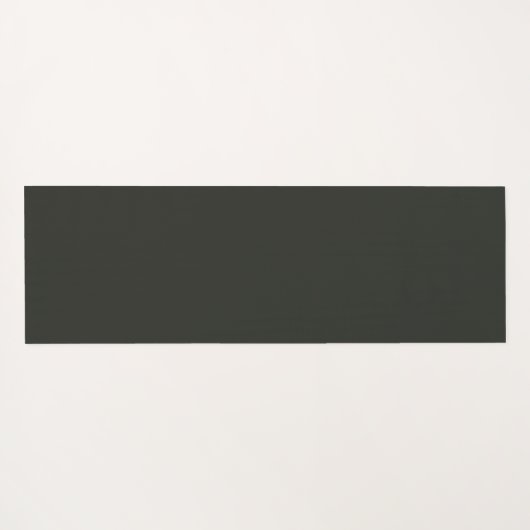 Black Gold Abstract marmer monogram Yogamat (Achterkant (horizontaal))