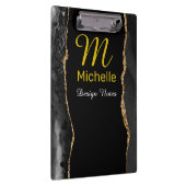 Black & Gold Agate Klembord (Rechts)