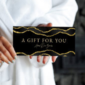 Black Gold Agate Schoonheidssalon Cadeaubon