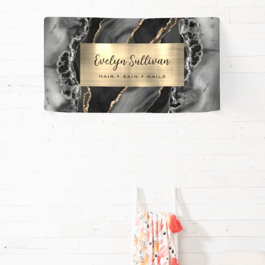 Black Gold Agate Spandoek (Insitu)