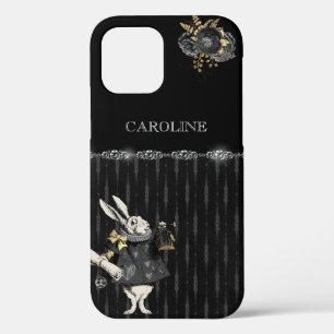 Black Gold Alice in Wonderland Case-Mate iPhone Case