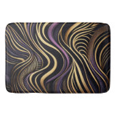 Black gold Artemis Zebra Badmat (Voorkant)