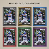 Black Gold Baseball Trading Kaart, honkbalspeler Contactkaartje