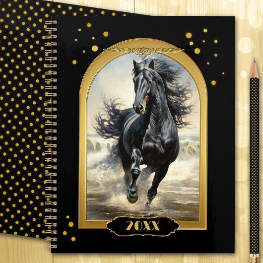 Black Gold Beach Paard Planner