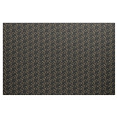 Black Gold Bike Pattern fietsen fietser Stof (Yard (91,4 cm))