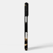 Black Gold Bloom Case-Mate iPhone Case (Achterkant / Rechts)