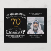 Black Gold Budget - uitnodiging op zaterdag 70e ve Flyer (Voorkant)