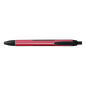 Black gold cardinal red professional promotional zwarte inkt pen (Achterkant)