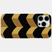Black Gold Case-Mate iPhone Case (Achterkant (horizontaal))
