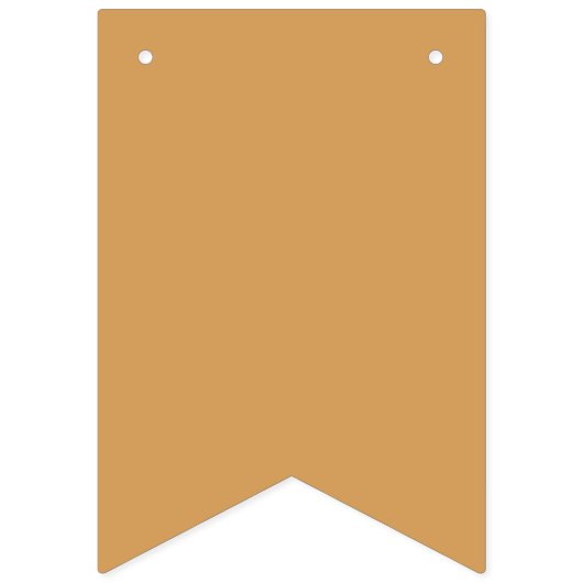 Black Gold Chic Happy Birthday Vlaggetjes (Eerste vlag)