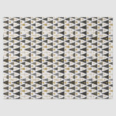 Black Gold Christmas Pattern#25 ID1009 Tissuepapier (Voorkant)