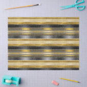 Black Gold Christmas Pattern#27 ID1009 Tissuepapier (Craft)