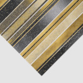 Black Gold Christmas Pattern#27 ID1009 Tissuepapier (Detail)