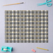 Black Gold Christmas Pattern#7 ID1009 Tissuepapier (Craft)