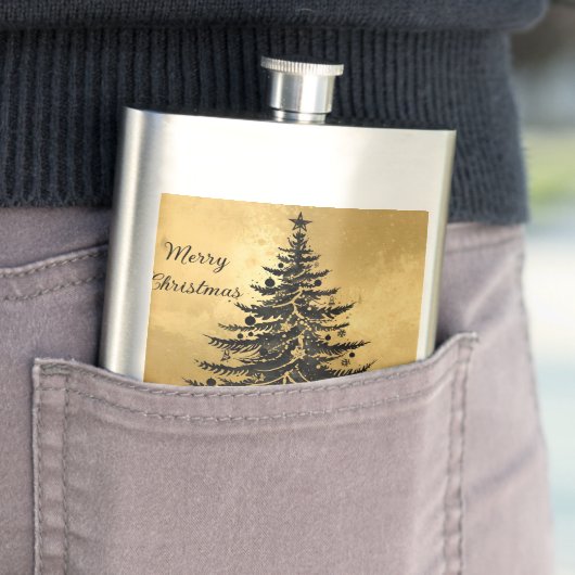 Black Gold Christmas Tree Flacon (Voorbeeld)