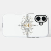 Black & Gold Collectie Case-Mate iPhone Case (Achterkant (horizontaal))